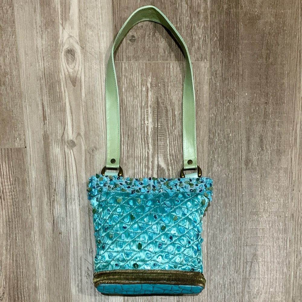 Chan Luu Semi-Precious Stone & Shell Bag - Picture 2 of 12